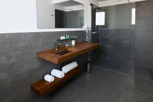 Koupelna v ubytování nautilus b&b suite design