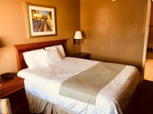 Postel nebo postele na pokoji v ubytování Americas Best Value Inn Laredo