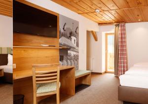 Postel nebo postele na pokoji v ubytování Landgasthof Adler