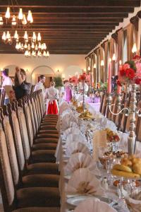 Restaurace v ubytování Hotel Medieval