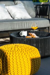 Posezení v ubytování Saint Blaise Luxury Suite