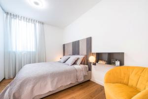 Postel nebo postele na pokoji v ubytování Saint Blaise Luxury Suite