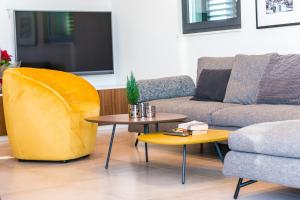 Posezení v ubytování Saint Blaise Luxury Suite
