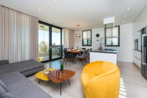 Posezení v ubytování Saint Blaise Luxury Suite