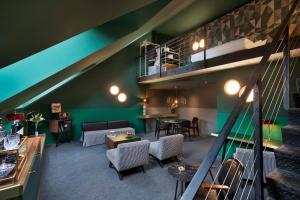 Posedenie v ubytovaní Stories Boutique Hotel
