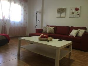 Posezení v ubytování Apartamentosánchez