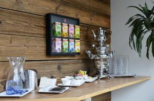 Coffee and tea making facilities at DORMERO BeHo Zugspitze