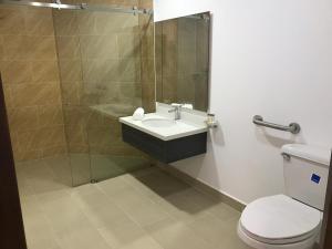 Koupelna v ubytování Hotel San Antonio Guarne