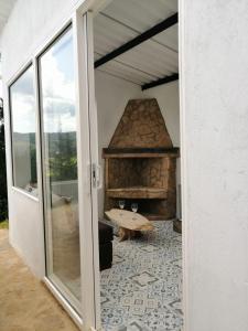 Glamping NIDO VERDE的一间浴室