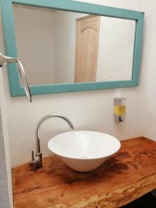 Glamping NIDO VERDE的一间浴室