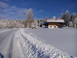 2 Raum Ferienwohnung Sonnenschein v zimě