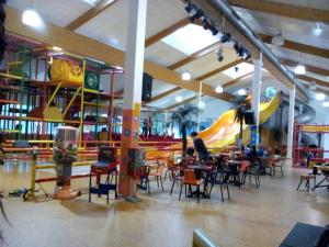 Restaurace v ubytování 2 Raum Ferienwohnung Sonnenschein