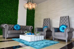 Posezení v ubytování Hotel San Antonio Guarne