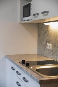 Una cocina o cocineta en Motel Engel - self checkin