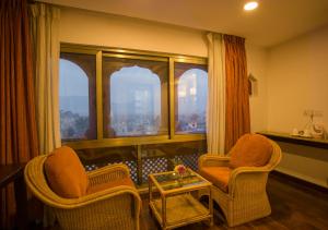 Χώρος καθιστικού στο Apsara Boutique Hotel