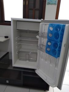 Dapur atau dapur kecil di Suítes Para Casal