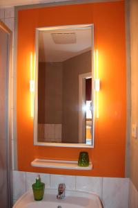 Koupelna v ubytování Hotel Turmdieb