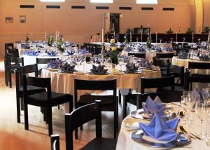 Restaurace v ubytování Hotel Rødding