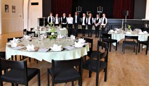 Restaurace v ubytování Hotel Rødding