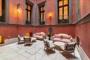 CoolRooms Palacio de Atocha休息區