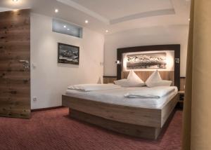 Een bed of bedden in een kamer bij Haus Tanja