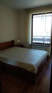Ένα ή περισσότερα κρεβάτια σε δωμάτιο στο Ski Apartment D50 Cedar Lodge 4