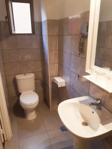 A bathroom at Hotel Horizonte
