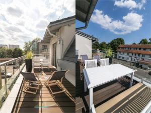 Balkón nebo terasa v ubytování Apartment with Terrace and Sauna by Grand Apartments + 2 fotografie