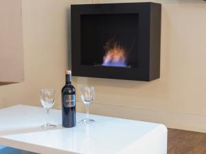 Los Ojos de la Mora Apartamentos Boutique italokat is kínál