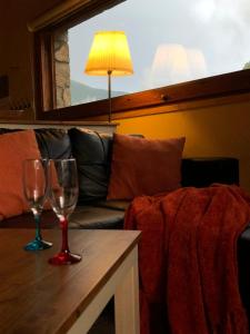 Posedenie v ubytovaní Els Apartaments del bosc