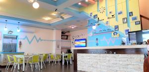 TV a/nebo společenská místnost v ubytování B&B of Blueshine