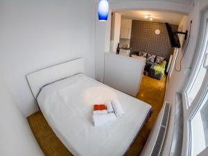 Cama o camas de una habitación en Apartman Stefi