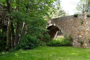 Jardín al aire libre en Els Caçadors de Maçanet