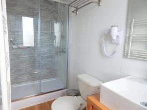Koupelna v ubytování Hostal Buenavista Patagonia