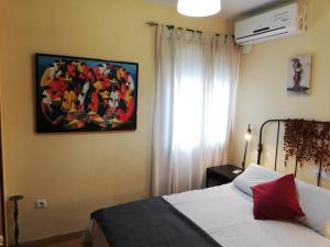 Posteľ alebo postele v izbe v ubytovaní Atico ANAPER