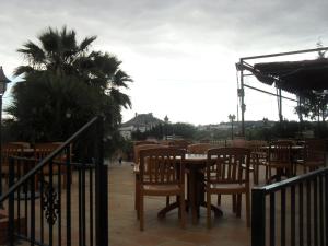 Restauracja lub miejsce do jedzenia w obiekcie Hostal San Luis