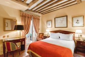 Postel nebo postele na pokoji v ubytování Hotel Luxembourg Parc