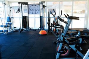 Fitness center at/o fitness facilities sa Apartamento Pé na Areia 212 - Apartamento Beira Mar 210 - Cabo Frio