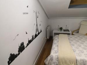 Postel nebo postele na pokoji v ubytování La Casa de la Luna