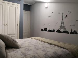 Postel nebo postele na pokoji v ubytování La Casa de la Luna