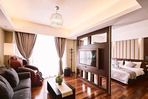 Postel nebo postele na pokoji v ubytování Meritin Hotel + 37 fotografií