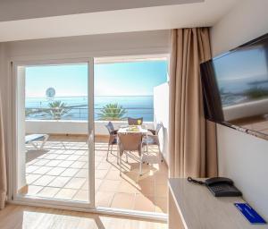 A television and/or entertainment centre at Puerto Azul Marbella
