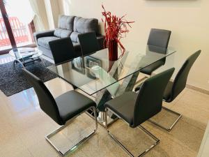 Posezení v ubytování Aparthotel Rambla108