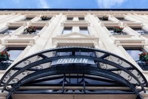 a building with a sign that reads baltium at Bablin Butik Otel in Konya