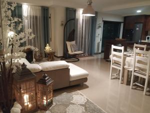 En eller flere senge i et værelse på Apartamento Rio Zêzere