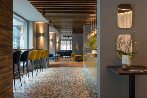 Posezení v ubytování Eden Hotel und Restaurant