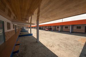a large empty building with a large roof at RESIDENCIAL AGUADULCE in Aguadulce