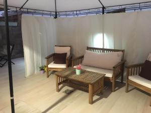 Posezení v ubytování Apartamento Los Naranjos de Santa Justa