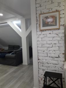 Posezení v ubytování Studio apartman Zagreb Horvati