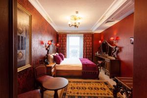 Postel nebo postele na pokoji v ubytování Bablin Butik Otel